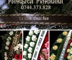 Imprimanta scriere panglica coroana funerara, pompe funebre, florarii!..