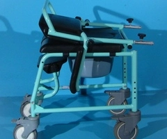 Scaun cu WC si rotile invalizi - Meyra - 8