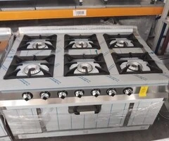 ARAGAZE alimentare GAZ  cu 2, 3, 4, 6 FOCURI Mari si CUPTOR