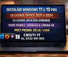 Instalez WINDOWS 11*10 Licenta filme seriale 4K Jocuri OFFICE24 la domiciliul clientului - 4