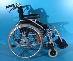 Scaun cu rotile handicap din aluminiu Drive  latime sezut 42 cm - 4