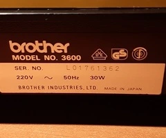Vand masina de scris Brother Electric 3600, vintage impecabila - 4