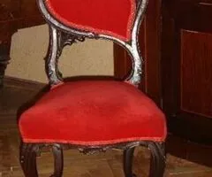 Vand scaun Rococo impecabil 250 ani - 2