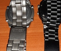 Citizen Eco-Drive Titanium WR100 safir si ceas Tokio Japan defecte - 4