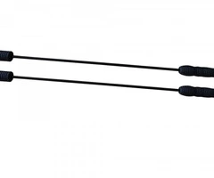 Dispozitiv tonifiere, fitness, multifunctional, Flexi Bar, 158 cm, negru