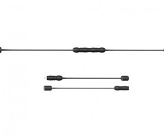 Dispozitiv tonifiere, fitness, multifunctional, Flexi Bar, 158 cm, negru - 3