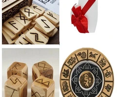 Viking rune set+cadou amuleta de protectie, sanatate si prosperitate 2+1 gratis - 2