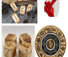 Viking rune set+cadou amuleta de protectie, sanatate si prosperitate 2+1 gratis - 5