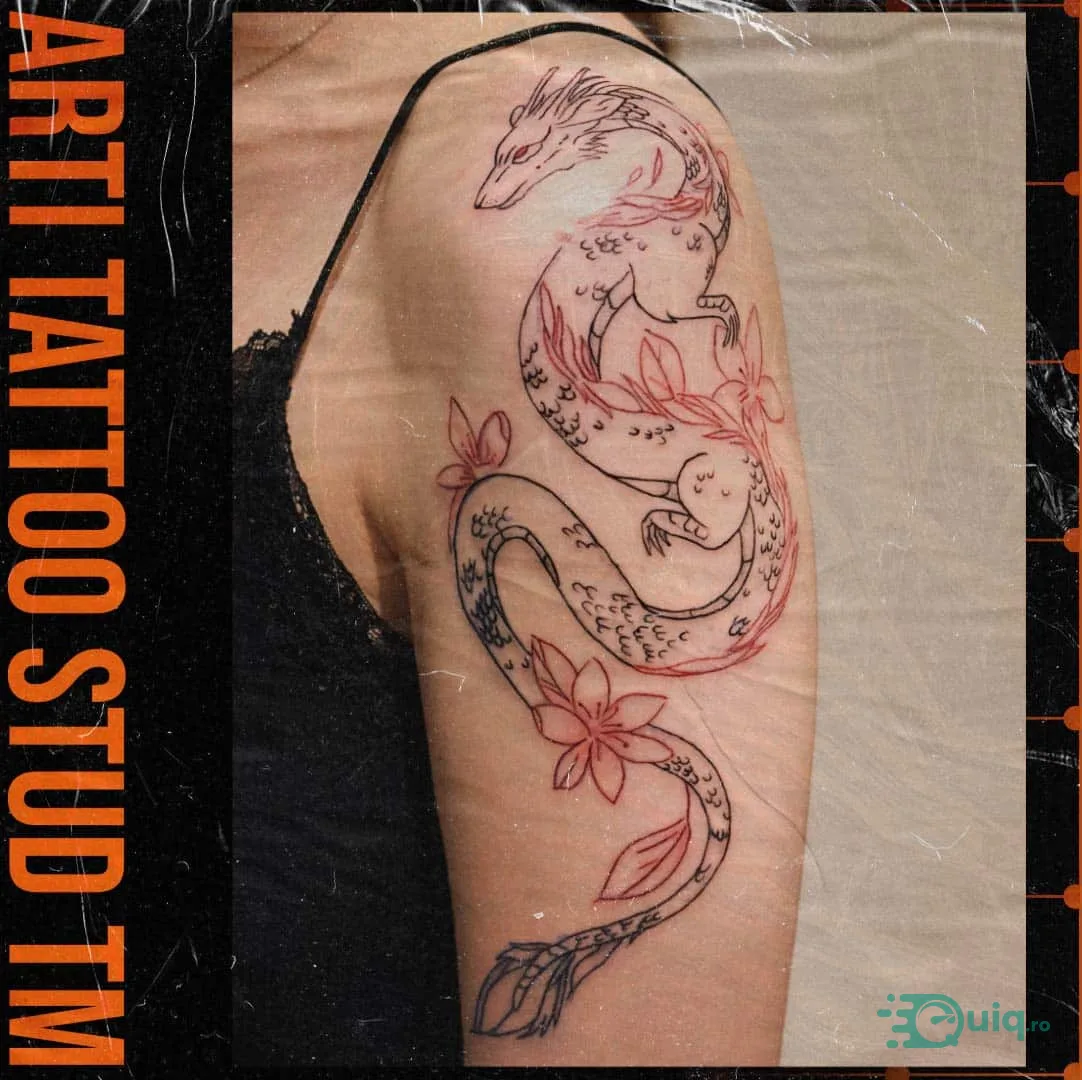 Tatuaj realism, Timișoara — portrete și detaliu fotografic — fotografia 4