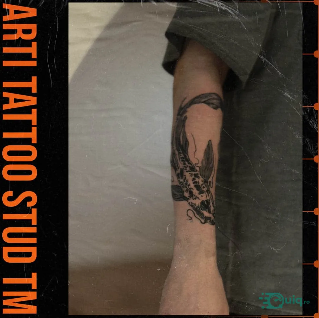 Cover-up tatuaj, Timișoara — acoperim lucrări vechi — fotografia 4