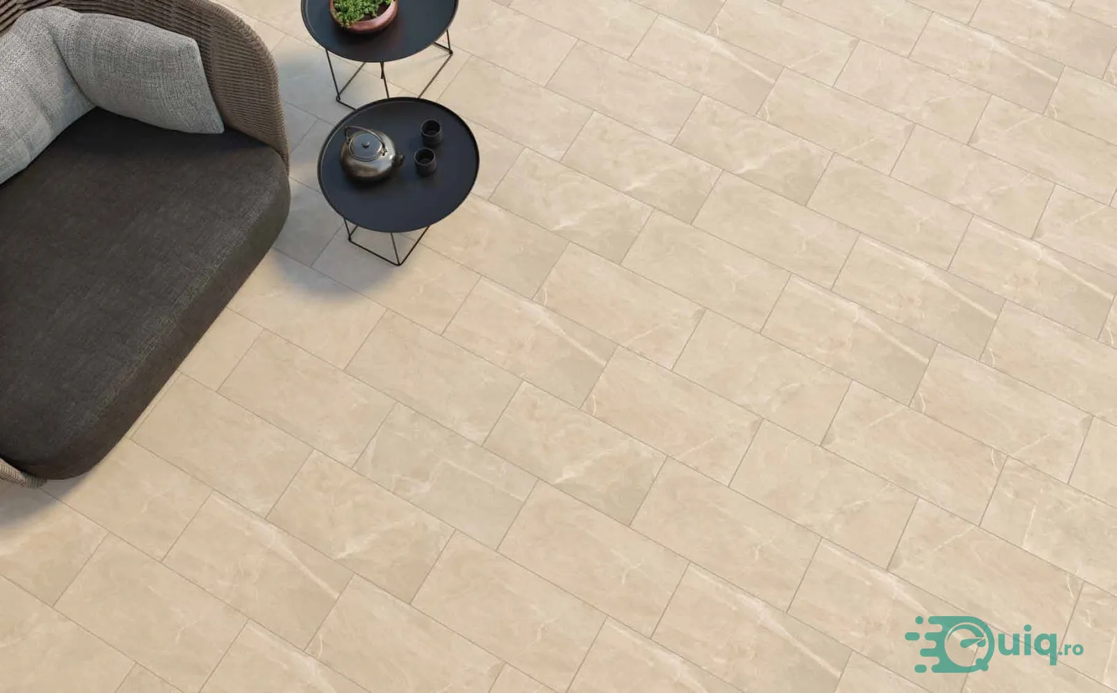 Gresie de exterior Gardena HGR 1 Antislip Beige 30x60 cm — fotografia 2