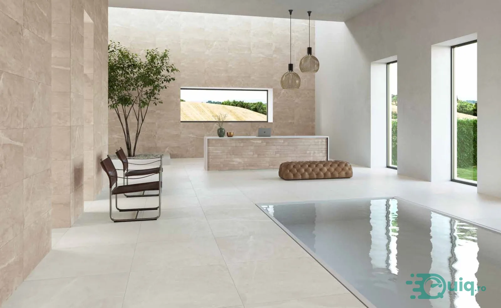 Gresie de exterior Gardena HGR 10 Antislip Bianco 30x60 cm — fotografia 4