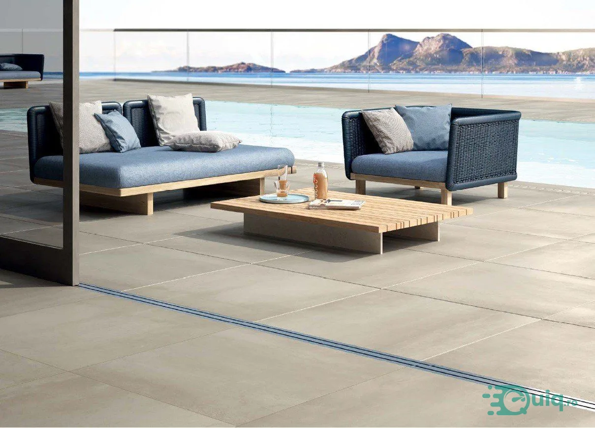 Gresie de exterior Metaline Plate Antislip Mat 60x60x2 cm — fotografia 2