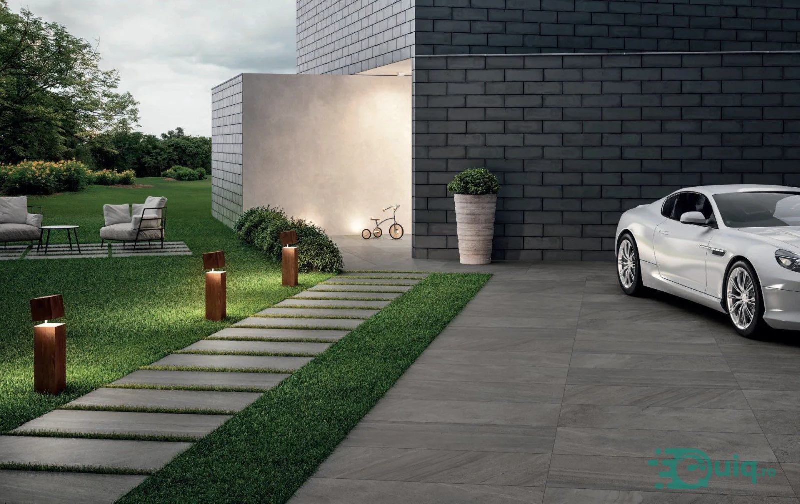 Gresie de exterior Nordic Stone Svezia Antislip 60x120x2 cm — fotografia 2