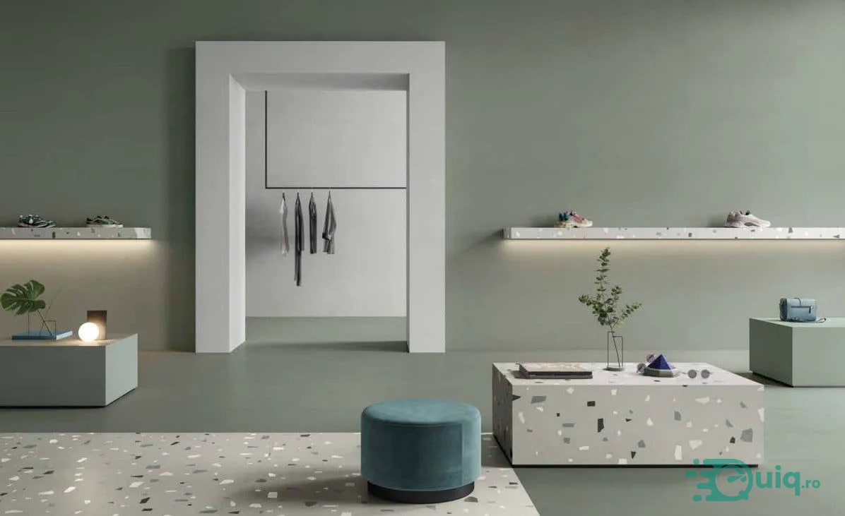 Gresie de Exterior Nuances Grigio Coccio 80x80x2 cm — fotografia 4