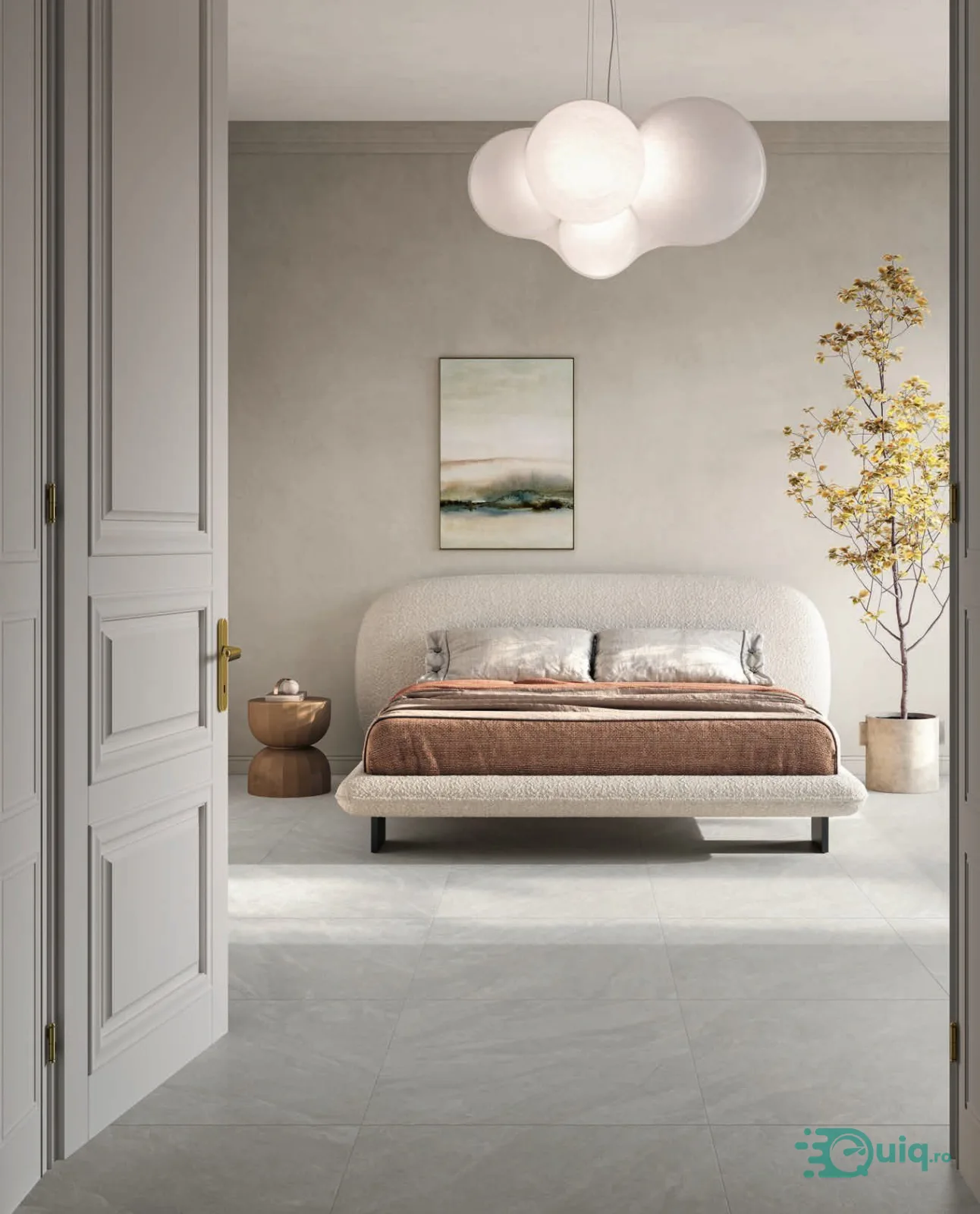 Gresie Exterior Nesting HNS 215 Iceberg 80x80x2 cm — fotografia 3