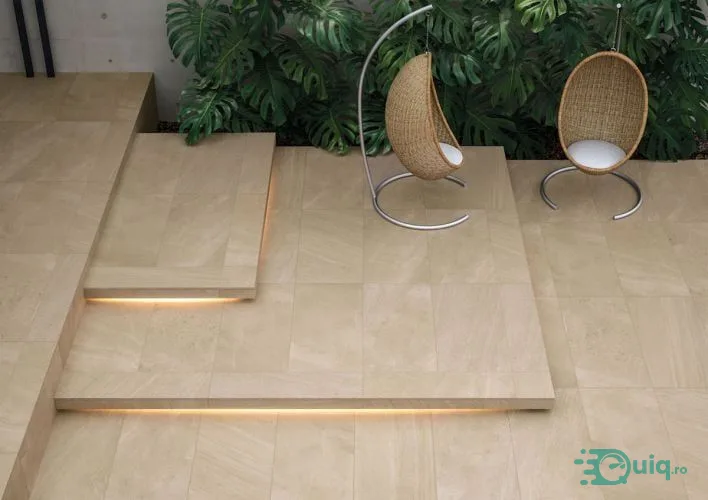 Gresie Rectficata Exterior Nordic Stone Svezia 45x90 Anti-Slip — fotografia 4