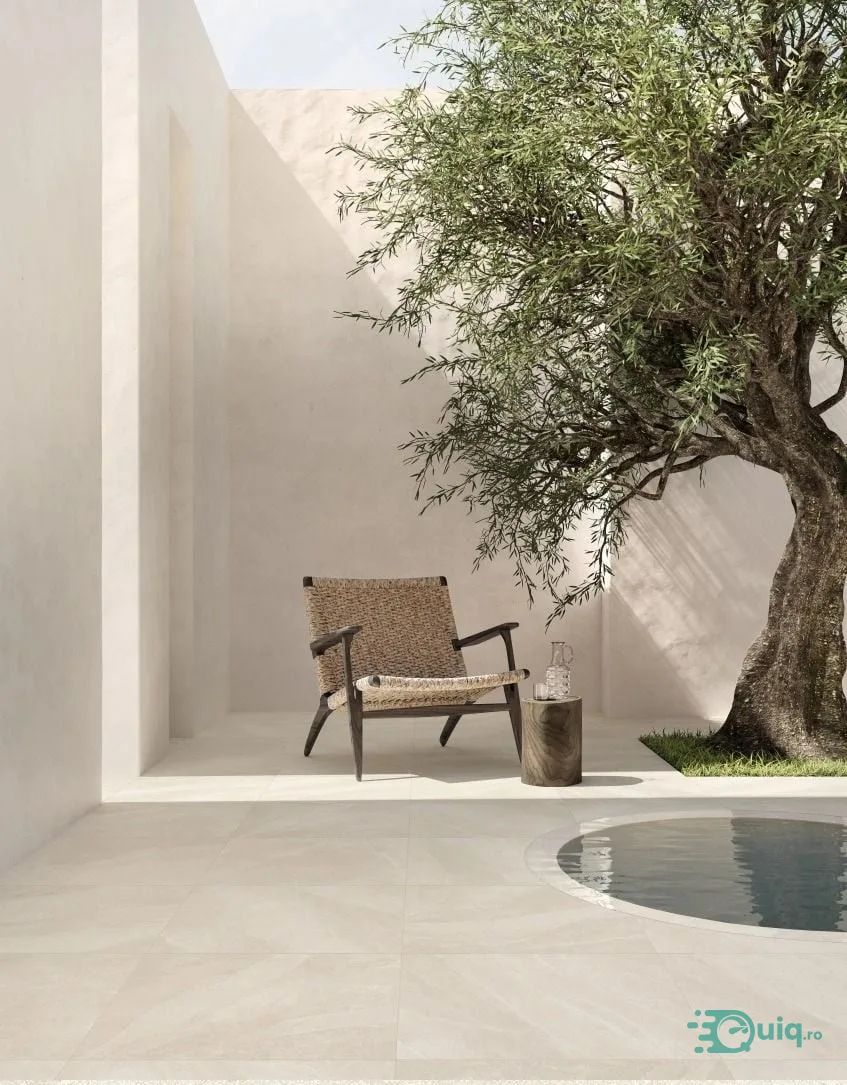 Gresie Exterior Piemme Artdesia Ivory 60x60 2cm — fotografia 3