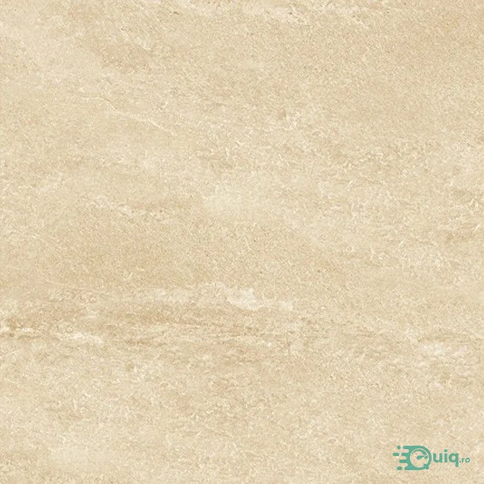 Gresie Exterior Portelanata iTiles Quarzi Cream 60x60x2 cm — fotografia 1