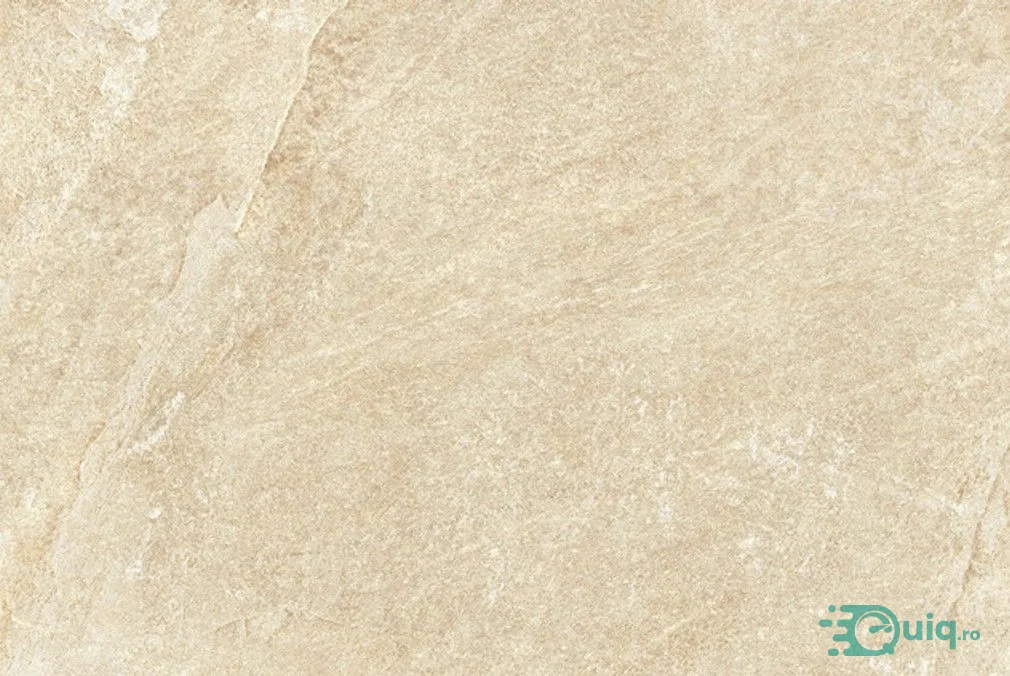 Gresie Exterior Portelanata iTiles Quarzi Cream 60x90x2 cm — fotografia 1