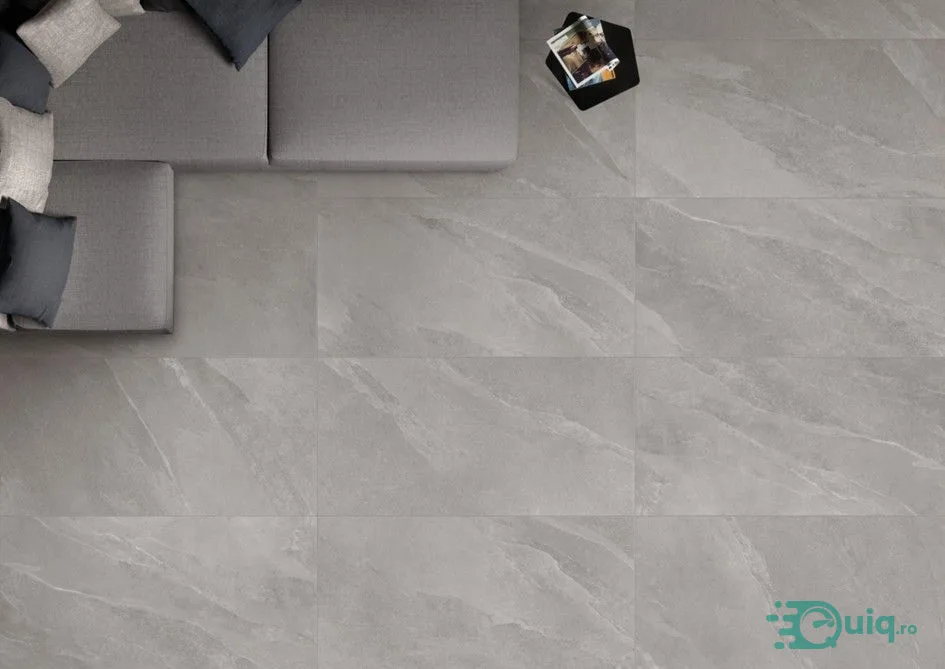 Gresie Exterior Portelanata iTiles StoneForm Grigio 80x80x2 cm — fotografia 2