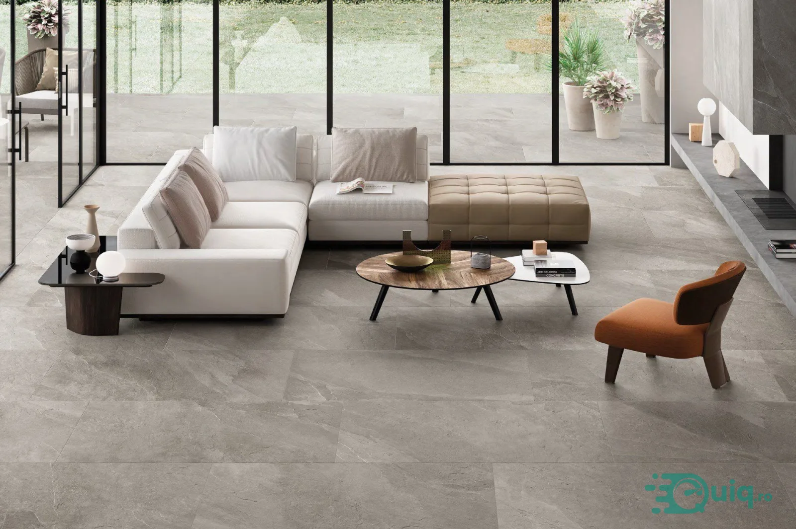 Gresie Shale Greige Mat 60x120 Antislip — fotografia 2