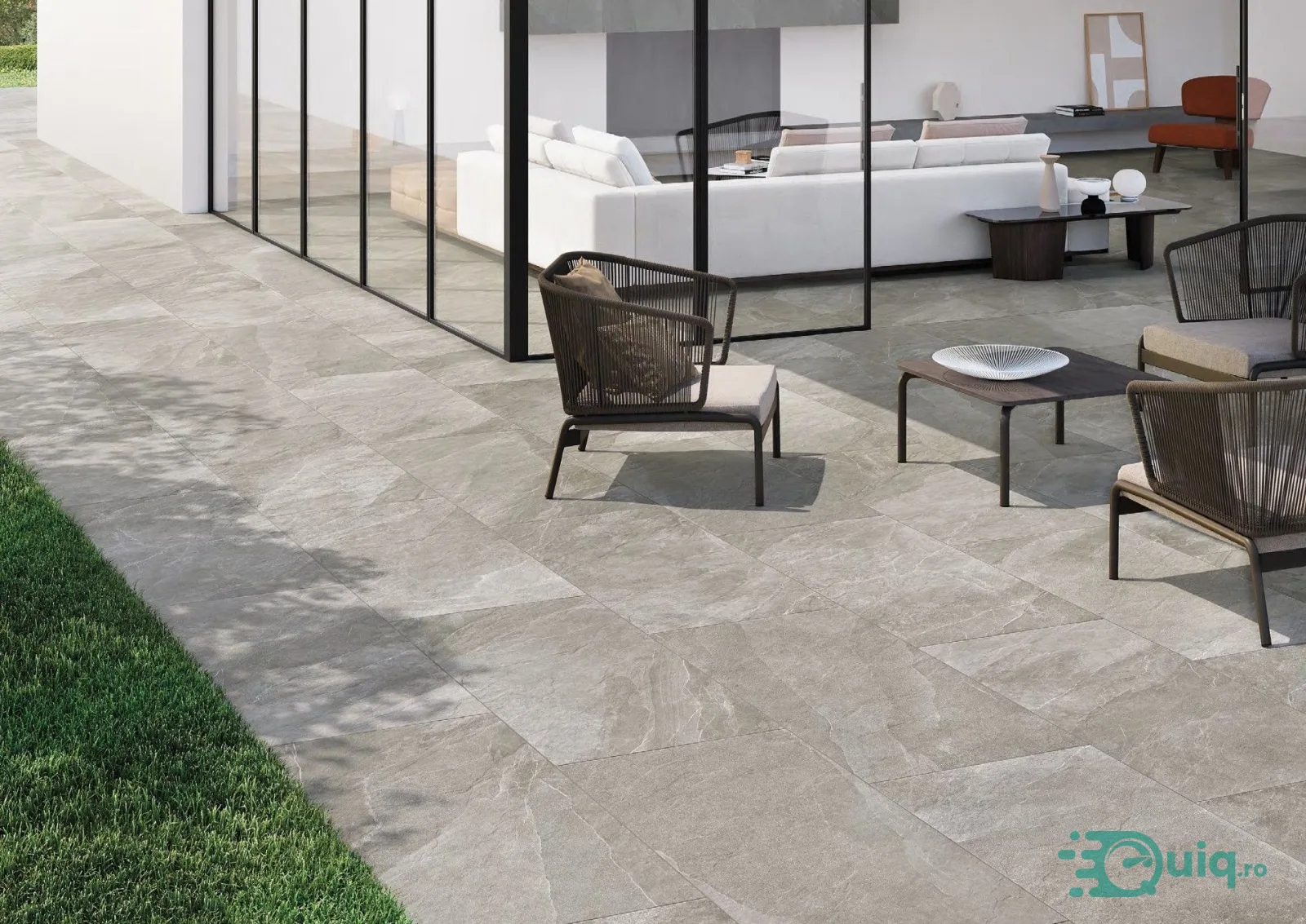 Gresie Shale Greige Mat 60x120 Antislip — fotografia 3