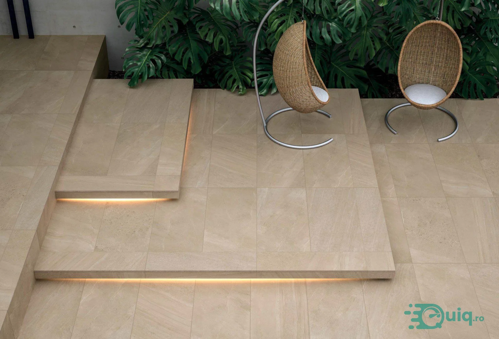 Gresie Exterior Nordic Stone Danimarca Antislip 30x60 cm — fotografia 3