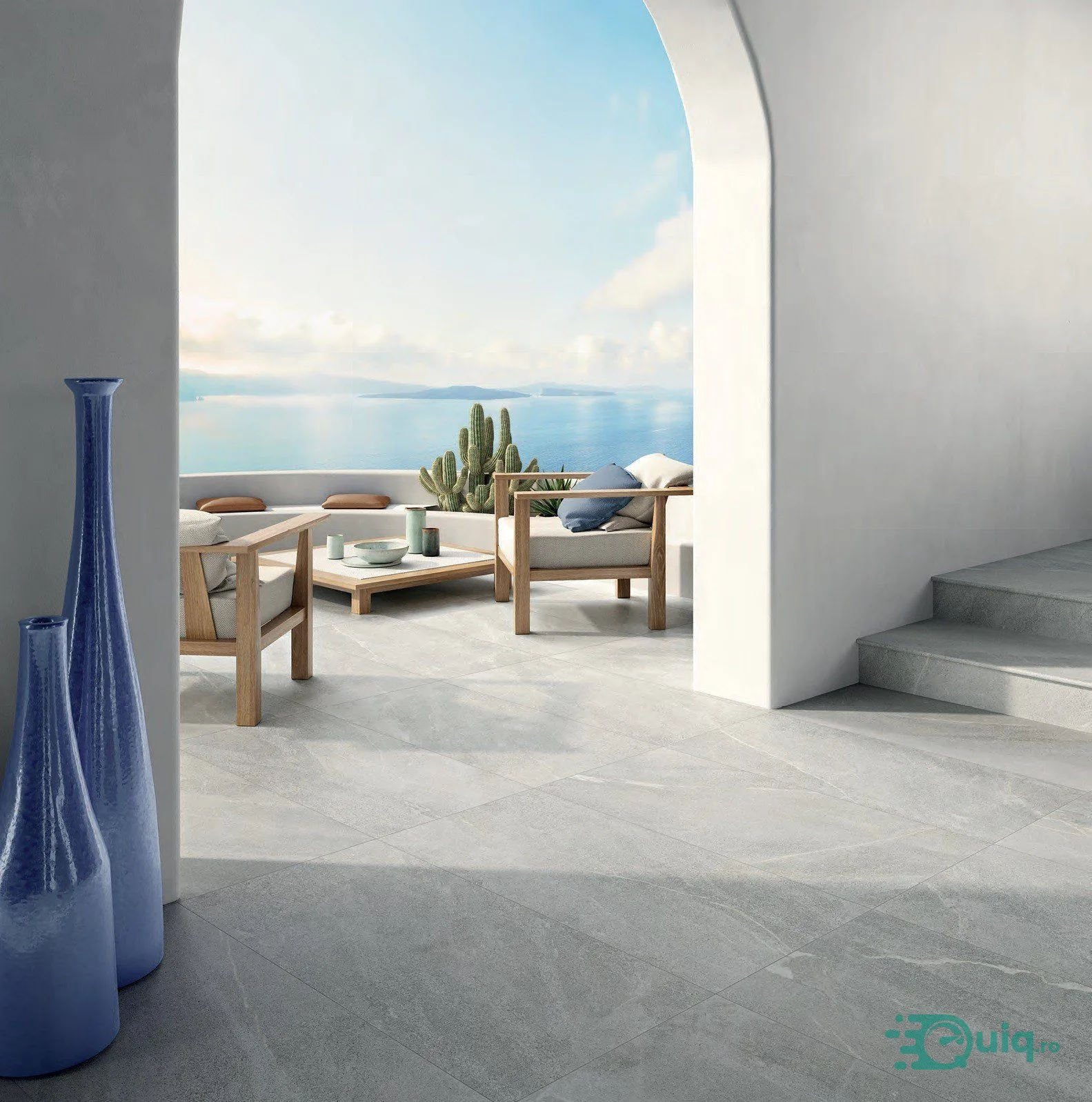 Gresie Poetry Stone Piase Ash Antislip 60x120 cm — fotografia 2