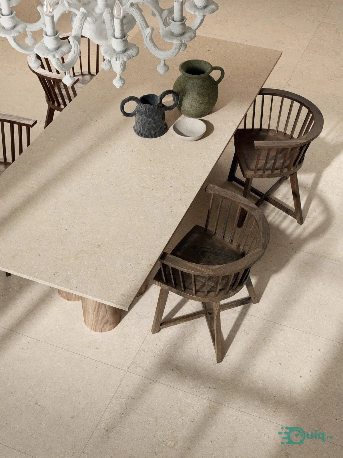 Gresie Poetry Stone Trani Beige Antislip 60x120 cm — fotografia 3