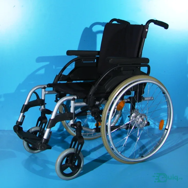 Scaun cu rotile din aluminiu Drive - latime sezut 49 cm — fotografia 1