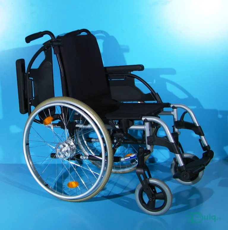 Scaun cu rotile din aluminiu Drive - latime sezut 49 cm — fotografia 3