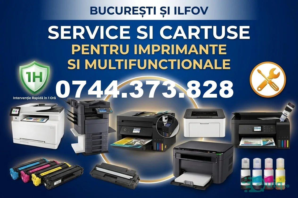 Reparatii imprimante Pantelimon Service Cernica Șoseaua Vergului rapid — fotografia 1