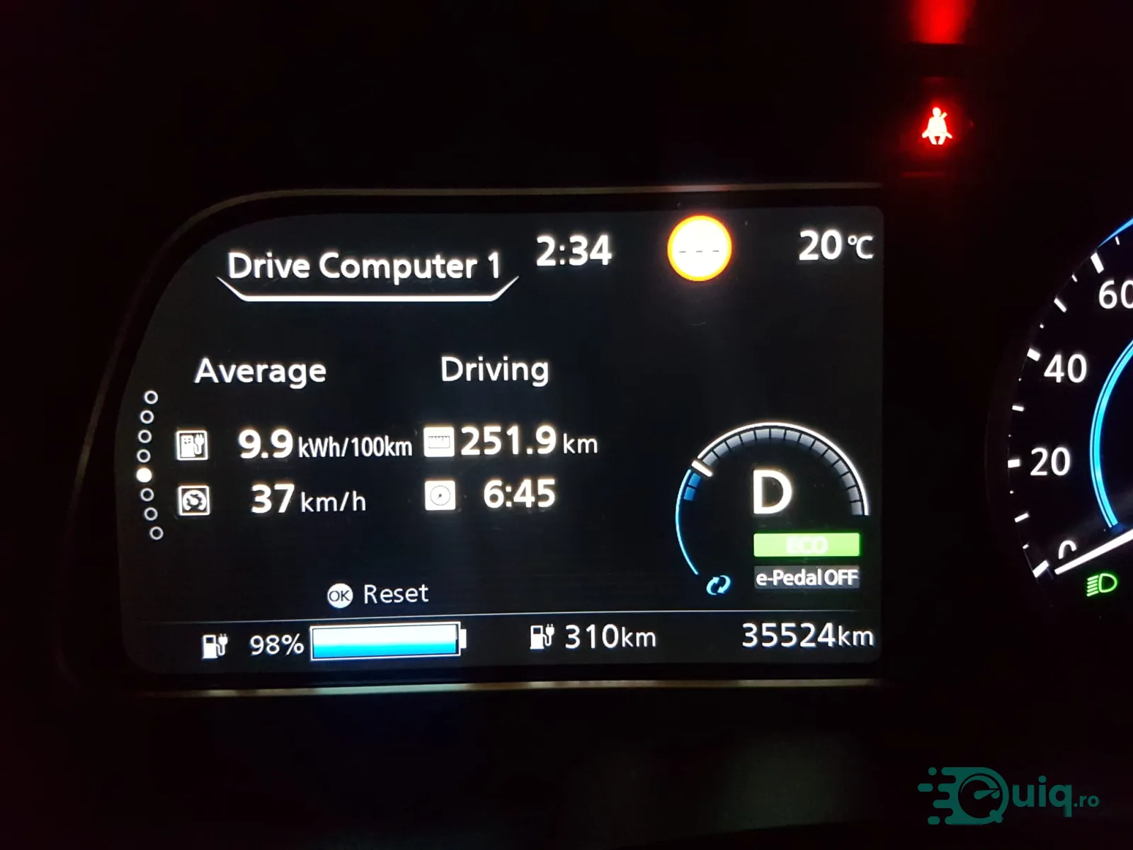 Nissan Leaf Tekna Special, garantie 05 2027- 2031, full options — fotografia 8